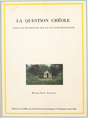cover image of La question créole